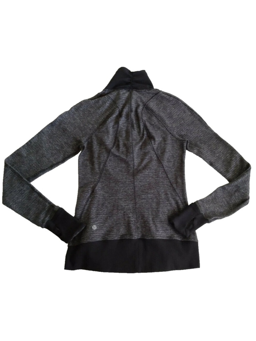 lululemon athletica Women's Gray Heather Cowl Neck Pullover